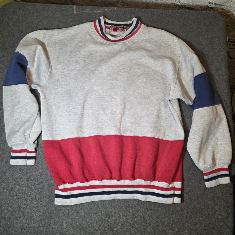 Vintage Steeplechase Crewneck Sweatshirt Men's Medium F1
